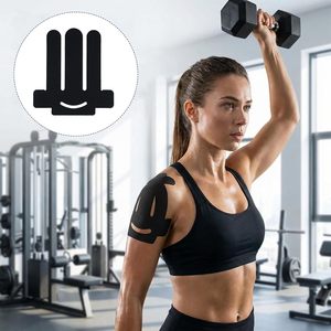 Cinta de Kinesiología Precortada para Alivio del Dolor de <span class=keywords><strong>Hombro</strong></span>, Estabilidad Rotadoriana <span class=keywords><strong>y</strong></span> Soporte <span class=keywords><strong>Muscular</strong></span> - ¡Venta Caliente! - Product Image 4