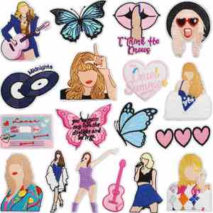 Parche Bordado Singer, Ecológico, Termoadhesivo, de Tela de Fieltro No Tejida, Hilo de Poliéster, Bordado Computarizado, Personalizable para Ropa - Product Image 1