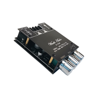 WUZHI AUDIO ZK-502MT MINI haut-parleur carte amplificateur Module de son aigus 2.0 stéréo BT Audio 50Wx2 Version APP