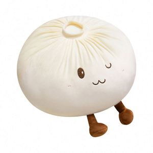 Juguetes de Peluche de Simulación de Bollo Rellenos de Algodón PP, Personalizados de Fábrica, Decoración para Sofá del Hogar, Regalo de Cumpleaños para Niños, Almohada Suave y Realista - Product Image 6