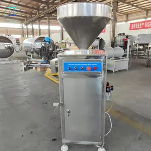 The Cheapest Automatic Fill Stuffer Pneumatic German Meat Sausage machine Roll Machine for Make Sausage