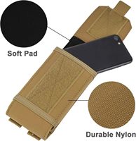 Telefoonholster voor heren met riemclip, stevige telefoonhoes voor buitengebruik, wandelen, bouwvakkers