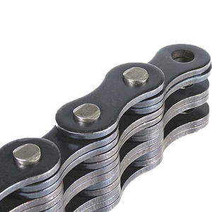 Cadena de bicicleta de motocicleta de accionamiento soldado de acero inoxidable doble Simplex - Product Image 1