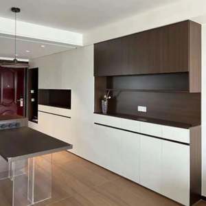 Custom-made <b>Living</b> <b>Room</b> Furniture with Modern Design, Wooden Board Style <b>Corner</b> Storage and Sideboard - Product Image 5