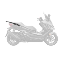 Support de bagages en alliage d'aluminium noir de qualité supérieure pour moto, porte-bagages supérieur pour Forza 350
