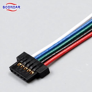 SCONDAR Kabel Harness Kustom Pitch 1.25mm Kompatibel dengan Konektor JAE FI untuk Kontrol Sinyal dan Transmisi Data - Product Image 1