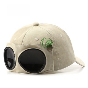 Casquette de baseball personnalisable avec broderie, oreilles de chat et lunettes, protection UV UPF50+, sangle réglable pour fêtes costumées et voyages - Product Image 6
