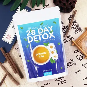 Hot Selling 28days Detox Tea Healthy Weight Loss Organic Herbal Slimming Tea In Stock