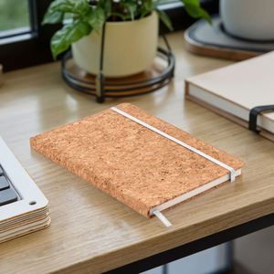 Promotional Eco-Friendly Recycled Cork Cover Notebook Personalized Logo Office Gift Set Patterned Pencils Paper - Product Image 3