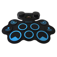 Batterie au lithium électronique rechargeable roulée à la main batterie portable en silicone rechargeable avec haut-parleur intégré