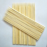 Bâtonnets de brochettes de bambou jetables pour barbecue Brochettes de bambou jetables pour barbecue