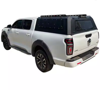Capot rigide en alliage d'aluminium pour camionnette tout-terrain, imperméable et verrouillable, pour modèles Ram 2500 Ranger GMC Toyota