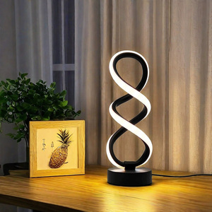 Lámpara de Escritorio LED YONGZE de Alta Gama, Estilo Rústico, Control Táctil DC, Regulación Continua, Material ABS, Diseño Simple para Dormitorio - Product Image 1