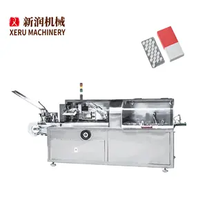 Automatic Tablet Pill Capsule Carton Box Packing Machine For Multiple Fields