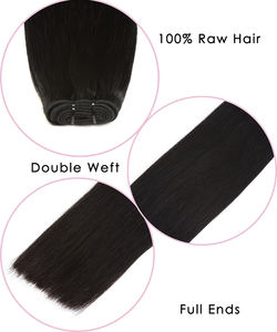 Cheveux bruts personnalisés en vrac vague profonde blanchie à #613 couleur 100% cheveux du Vietnam - Product Image 2