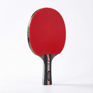 <span class=keywords><strong>Raquette</strong></span> <span class=keywords><strong>de</strong></span> tennis <span class=keywords><strong>de</strong></span> table professionnelle Taspo 9 étoiles, base en bois <span class=keywords><strong>de</strong></span> peuplier 17 plis, caoutchouc anti-spin, portable, durable, puissante pour l'attaque - Product Image 4