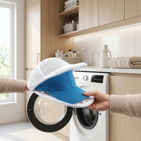 Ensemble de sacs de lavage en maille pour casquettes de baseball, pour machine à laver, lave-vaisselle et rangement de salle de bain
