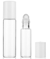 LanJing Großhandel leere Flasche 3ml 5ml Klarglas ätherische Öl Roller Flasche