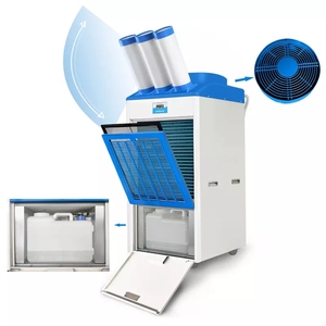 Enfriador de Aire Portátil Industrial, Acondicionador de Aire Móvil con Tres Salidas de Ducto, 24000 BTU, Enfriador de Aire Portátil - Product Image 6