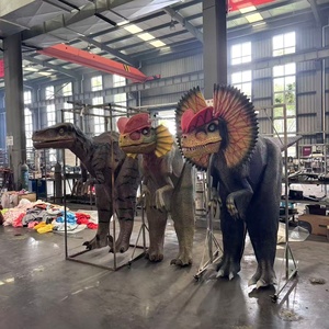 Disfraz de Dinosaurio de Tamaño Real para Niños, para Uso en Interiores y Exteriores, Parques de Aventuras y Centros Comerciales - Product Image 4