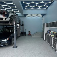2025 nouvelle transformation de garage Led installation facile Lumières commerciales