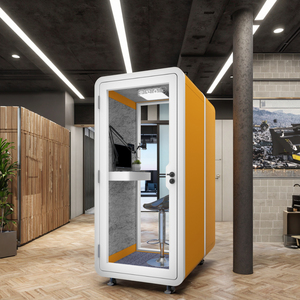 Triple Layer 360 Aufnahme kabine 3D Sound Control Dj LED Tragbare <span class=keywords><strong>Bar</strong></span> Möbel Schall dichte Wand paneele Outdoor Office Pods - Product Image 1