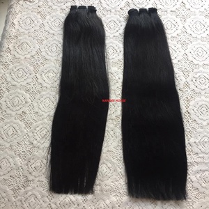 Nandee house raw virgin indian excellent class virgin semi double drawn natural hair, christmas sale hot offer - Product Image 5