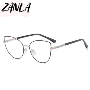 Monture de lunettes optiques vintage pour femmes, œil de chat, sur mesure, anti-lumière bleue, <span class=keywords><strong>myopie</strong></span>, lunettes de vue, mode 2026 - Product Image 3