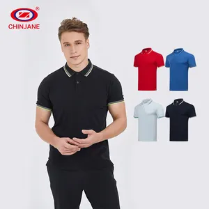 Oem hizmetleri erkekler gündelik spor giyim giyim özel Logo baskı erkek Polo T shirt artı boyutu pamuk Golf kıyafeti gömlek