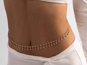 Punk Estrela Lantejoulas Charme Sexy Diamante Corpo Cintura Cadeias Mulheres Criativo Multi Layer Belly Belt Cadeia Verão Biquíni Praia Jóias - Product Image 2