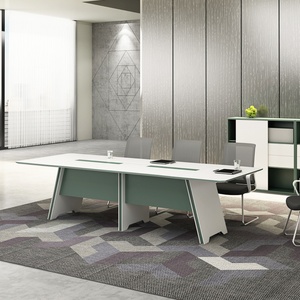 High Quality Highly Decent Modern Rectangular Shape Office Furniture Meeting Table Office <b>Desk</b> Board Room Conference Tables - Product Image 3