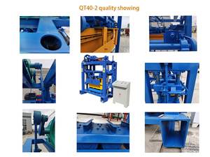 Máquina Manual Portátil para Fabricar Bloques de Hormigón QT4-40, Ladrillos Huecos y Sólidos, Precio de Fábrica - Product Image 2