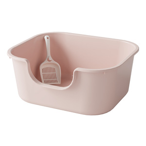 Nouvelle arrivée, <span class=keywords><strong>bac</strong></span> <span class=keywords><strong>à</strong></span> litière pour chat rectangulaire semi-fermé en plastique détachable de grande capacité 65L avec pelle, <span class=keywords><strong>bac</strong></span> <span class=keywords><strong>à</strong></span> <span class=keywords><strong>sable</strong></span> pour chat - Product Image 6