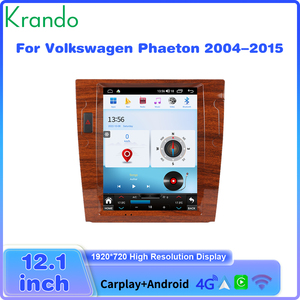 Autoradio Android Tesla Model 12,1 pouces pour <span class=keywords><strong>VW</strong></span> Volkswagen <span class=keywords><strong>Phaeton</strong></span> 2004-2015 Navigation Android Stéréo Unité principale CarPlay sans fil GPS - Product Image 3