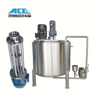 Mezclador Agitador con Calentamiento para Líquidos: Gel, Enjuague Bucal, Loción, Champú, Detergente - Capacidades de 500L, 1000L, 2000L, 5000L - Product Image 1