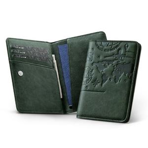 TILONSTAR TPW102 Wholesale Customized Logo Slim <b>Passport</b> Cover With Pattern Leather Travel Wallet RFID <b>Passport</b> <b>Holder</b> for <b>Men</b> - Product Image 1