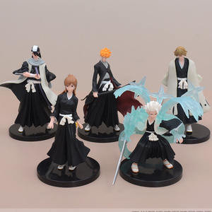 Juego de 5 Figuras de Anime de 10 cm, <span class=keywords><strong>Bleach</strong></span>, Kuchiki Byakuya, Kurosaki Ichigo, Juguetes de PVC, Regalos para Niños, Figuras de <span class=keywords><strong>Manga</strong></span> - Product Image 3