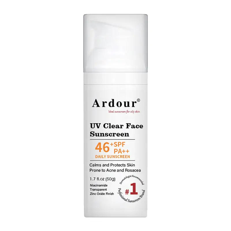 OEM Protects and Calms Sensitive Skin Acne-Prone Skin UV Clear Face Sunscreen SPF 46 cream