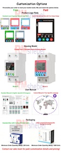 Rmshebei Tuya เครื่องวัด63A ตัดวงจรแบบปรับได้, เครื่องวัดพลังงานไวไฟมิเตอร์ดิจิตอลการรั่วไหลของดินเฟสเดียว63A 220V - Product Image 5