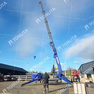 Grúa Araña Tonlita RC, Certificación CE EPA EURO, 14 Toneladas, 16 Toneladas, Mini Grúa de Cadenas para Instalaciones, SPYDERCRANE, Grúa Araña de 10 Toneladas, 12 Toneladas - Product Image 2