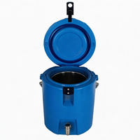 Glacière isotherme portable de haute qualité, souple, rotomoulée, en PE, étanche, avec logo personnalisé, pour promotion alimentaire, moderne, capacité 2 gallons, pour 5 jours