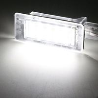 Eclairage de plaque d'immatriculation à LED Scenic MK2 Dacia Lodgy MCV III pour Renault Espace 2003-2010 Laguna II Canbus