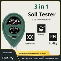 Fabricant en stock Testeur de sol ODM Humidité pH-mètre Affichage numérique Matériau ABS Précision 0.1 Garantie 1 an Fleur Herbe