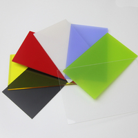La feuille acrylique décorative faite sur commande professionnelle a coloré les panneaux acryliques 1-30mm pour la coupe de laser