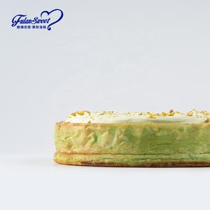 Frozen Basque Gateau Suministro Frozen Pistacho Tartas de <span class=keywords><strong>queso</strong></span> Helado Pasteles de crema batida Nuez Caramelo <span class=keywords><strong>Palomitas</strong></span> de maíz Pasteles congelados - Product Image 5