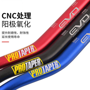 Guidons coniques en aluminium <span class=keywords><strong>ProTaper</strong></span> EVO 7075, 7 couleurs différentes, 7/8 pouces, guidons modifiés pour moto tout-terrain, guidons Pro Taper - Product Image 2