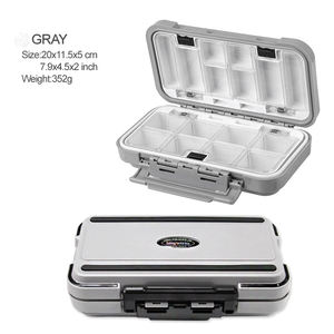 Kingdom — boîte <span class=keywords><strong>de</strong></span> rangement pour matériel <span class=keywords><strong>de</strong></span> <span class=keywords><strong>pêche</strong></span>, contenant Double couche, pour les hameçons, accessoires, étanche - Product Image 1