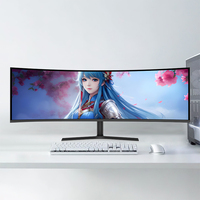 Moniteur d'ordinateur de bureau incurvé 34 pouces LCD LED 3K HD 144Hz 21:9 pour le gaming – Nouveau – Prix de gros