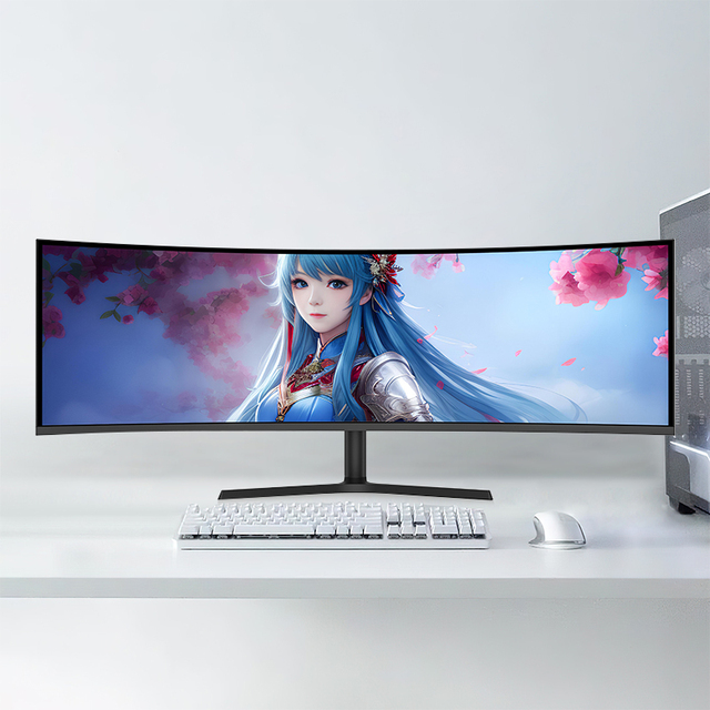 Wholesale Price 34 Inch LCD LED Screen Desktop Computer Monitor 3K HD 144Hz Display Curved Gaming Monitor 21:9 New