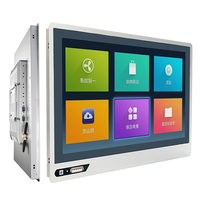 Tablette PC industrielle capacitive murale de 15 pouces entièrement fermée Machine tout-en-un pour le contrôle industriel intérieur 1 an